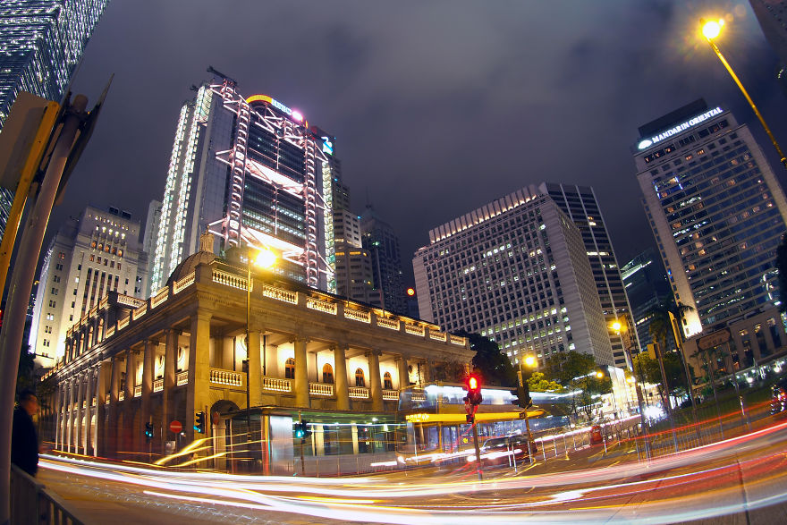Light Trail Hong Kong