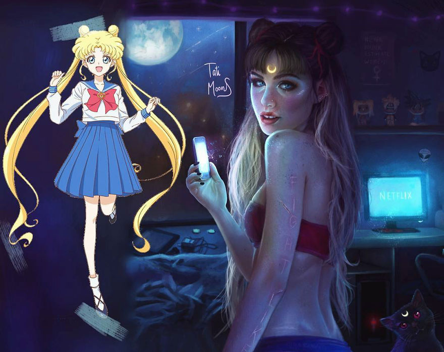 Usagi Tsukino From Sailor Moon