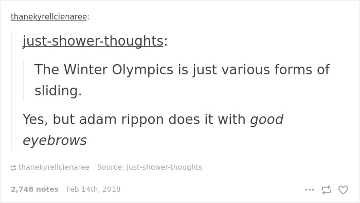 Winter Olympic Post