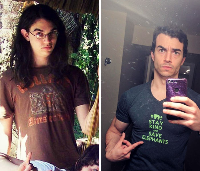 I'd Like To Think The Past 9 Years Have Been Kind To Me. From 15 To 24