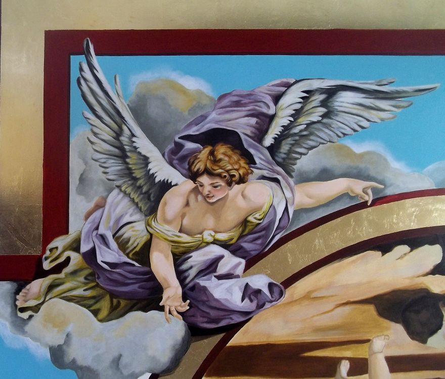 We Create Mural Paintings And Sculptures, Sometimes Inspired By Old Masters