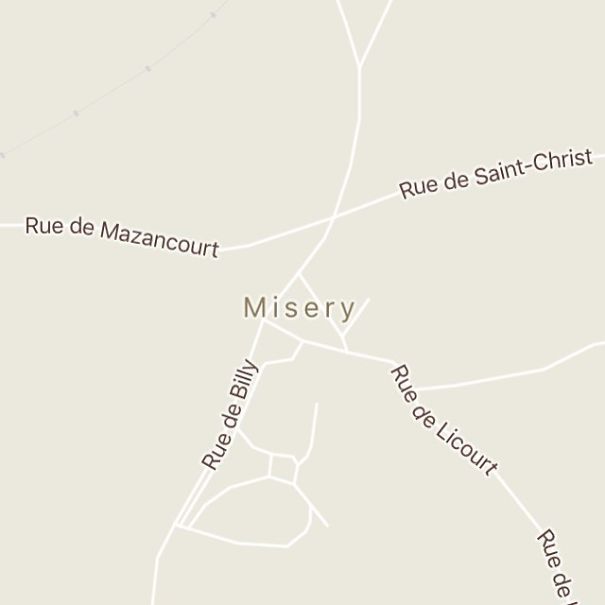 Misery, France