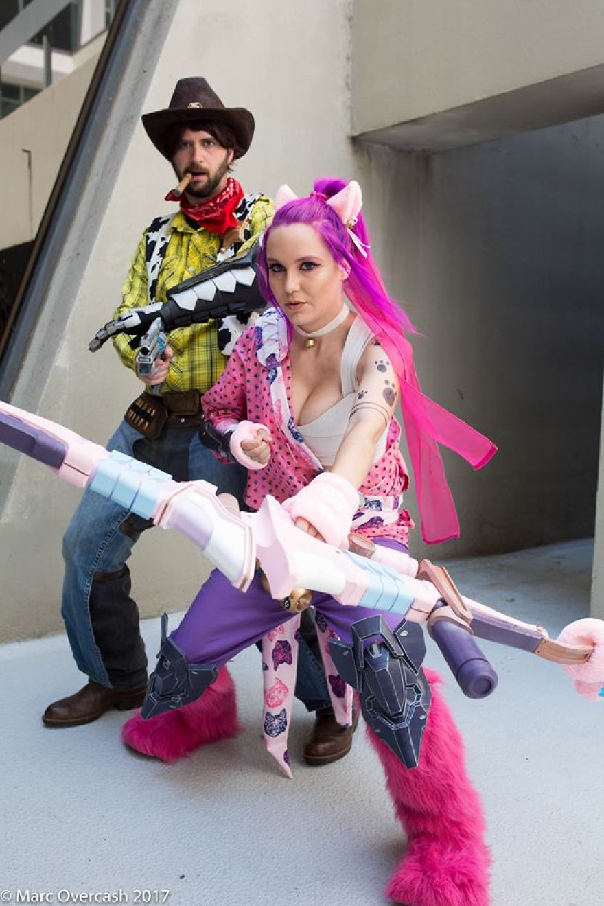 I Made An Overwatch Cosplay Based Off One Piece Of Fanart