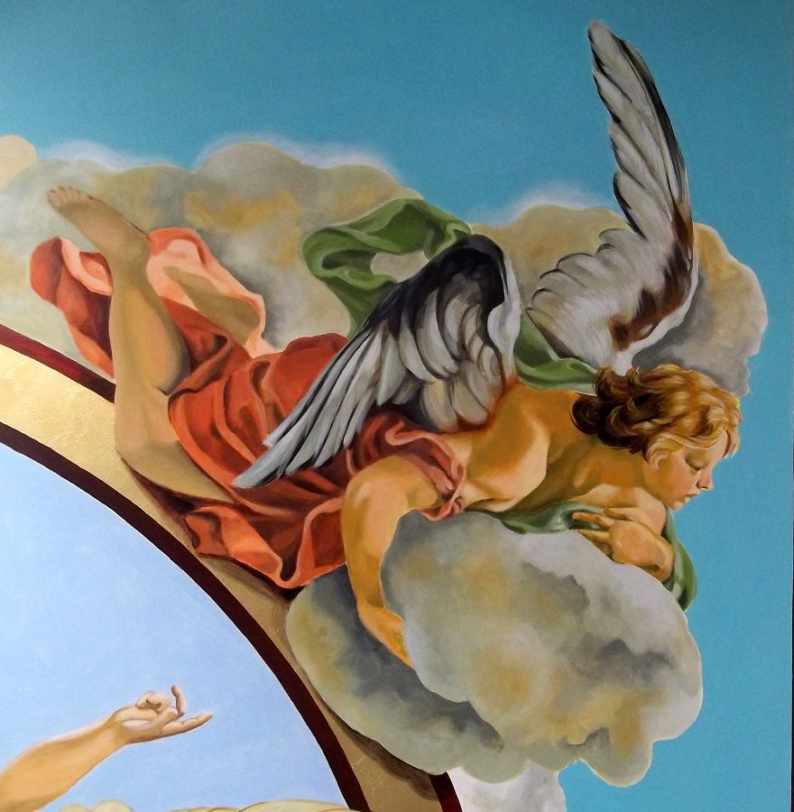 We Create Mural Paintings And Sculptures, Sometimes Inspired By Old Masters