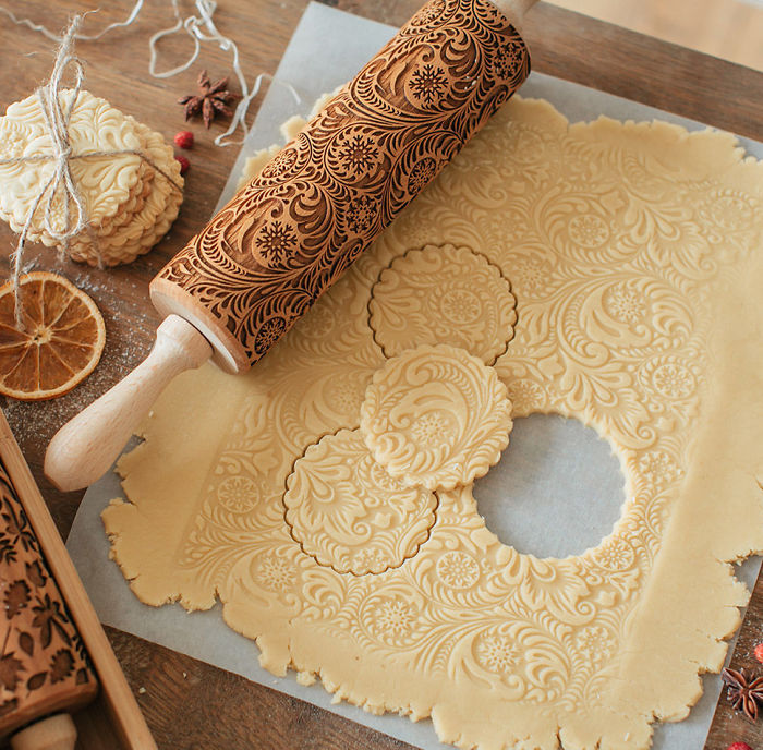 Rock’n’roll Your Gingerbread With Awesome Rolling Pins By Texturra