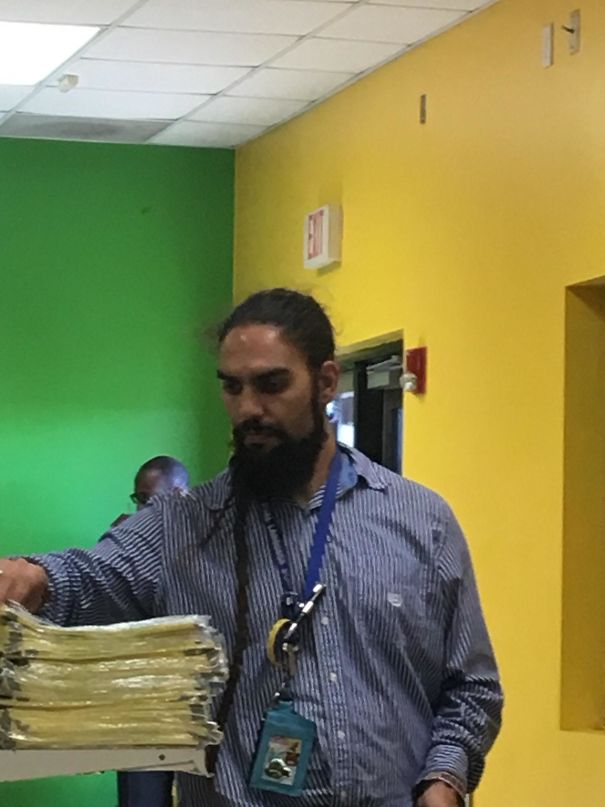 This Teacher That Looks Like Khal Drogo