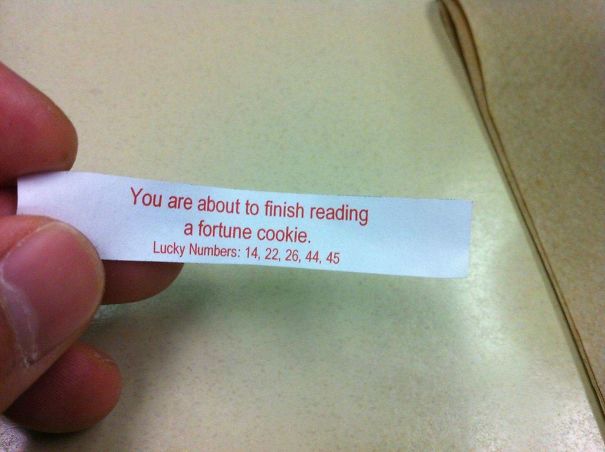 The Amazingly Accurate Fortune Cookie