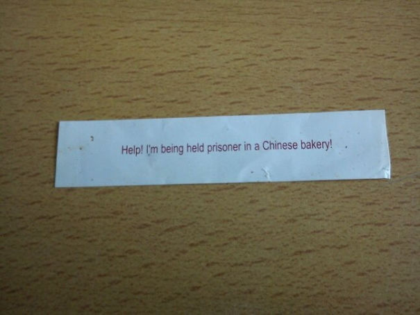 This Was In My Fortune Cookie Last Night... Should I Call Somebody Or?..