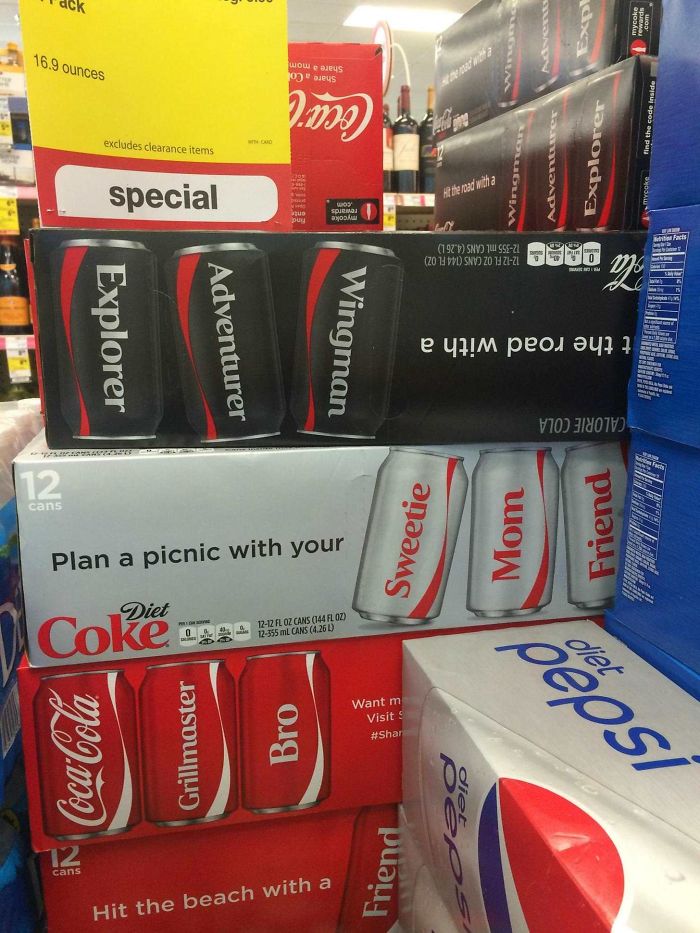These Coca-Cola Products Seem Oddly Gendered