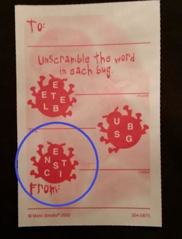 The Word Choice On This Valentine's Puzzle...
