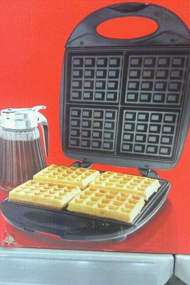 The Holes In The Waffles Don’t Match The Holes In The Waffle Maker