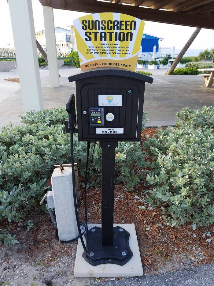 My Beach Has A Sunscreen Station