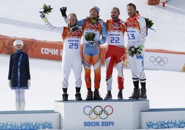 Winter Olympic Suit Looks Like Short-Shorts