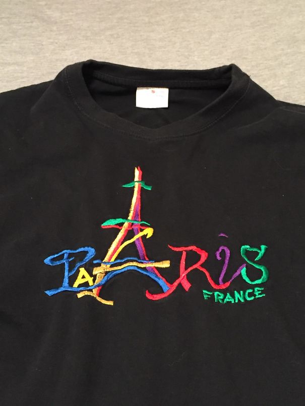 This "Paaris" Shirt I Got From The Thrift Store