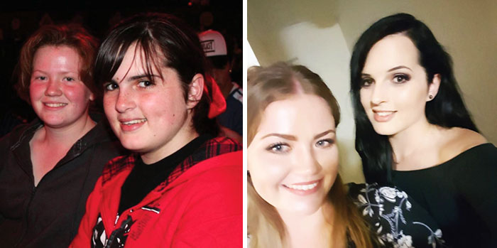 14-24 My Best Friend (Left) And I (Right). Thanks Puberty