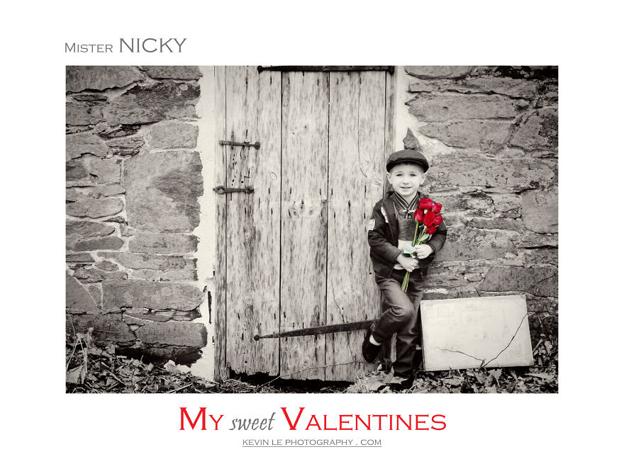 I Photographed 50 Adorable Children To Celebrate Valentine's Day!