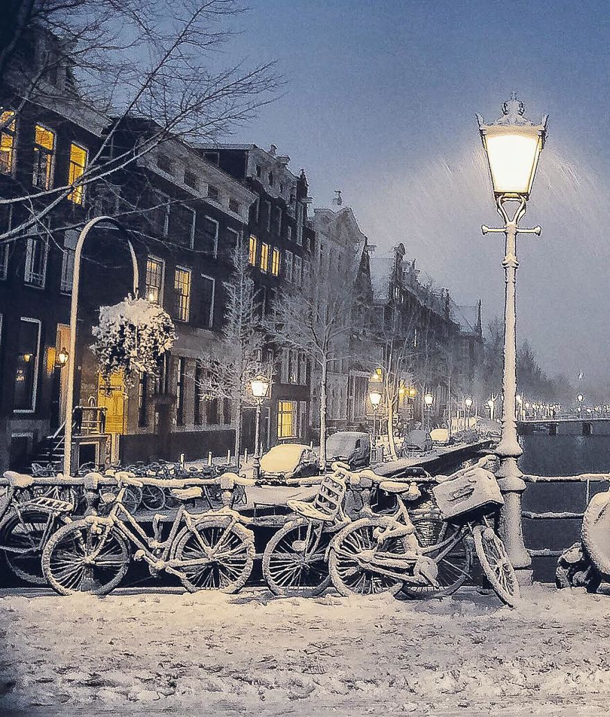 The Snowy Amsterdam