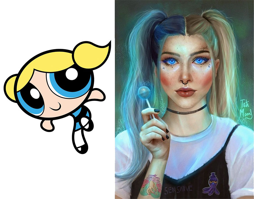 Bubbles From The Powerpuff Girls