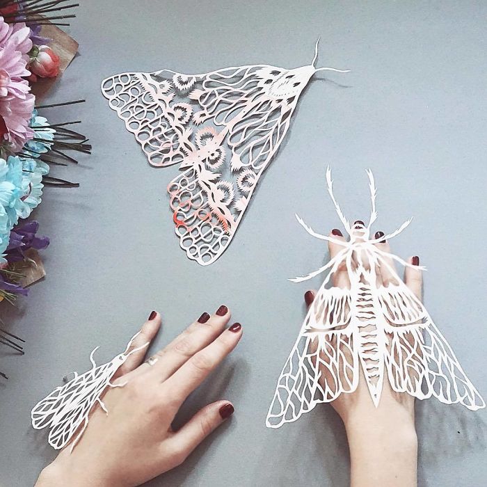 Laced Paper Cuts By Ukrainian Artist Eugenia Zoloto