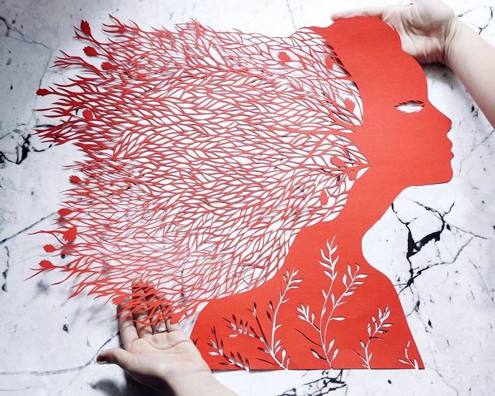 Laced Paper Cuts By Ukrainian Artist Eugenia Zoloto