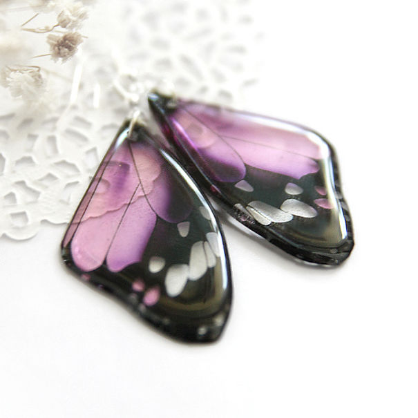 I Create Beautiful Realistic Butterfly Earrings