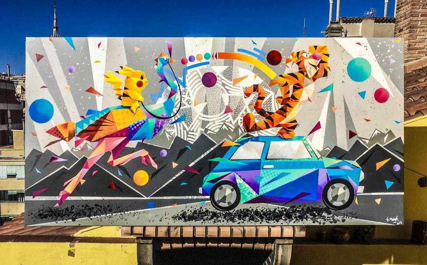 Tim Marsh Adds Colors To The Streets Of The World