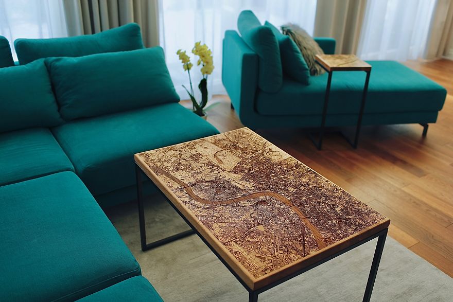 Woo Design - New Brand Making Epoxy Resin Tables With Maps