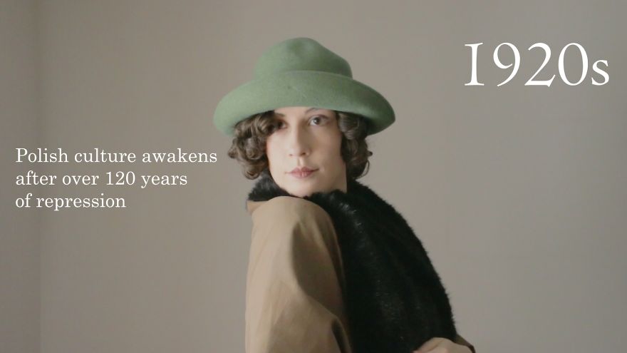 I Made A Video Showcasing 100 Years Of Polish Beauty, But With Historical Context