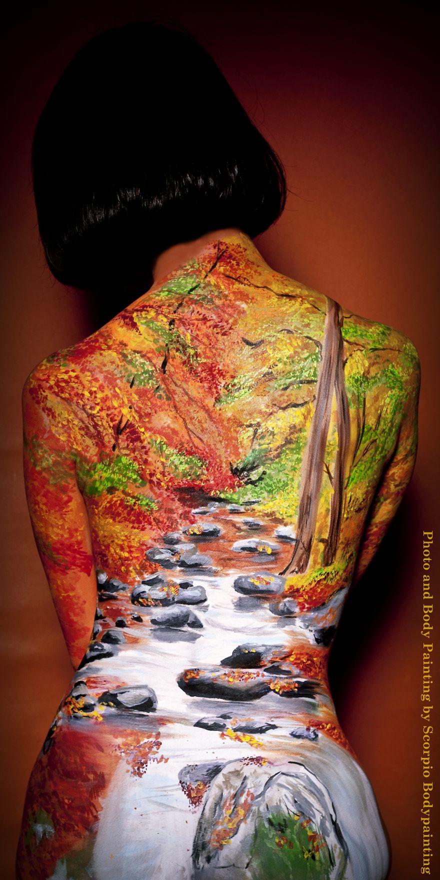 I Use Makeup To Create Stunning Landscapes...on Human Bodies