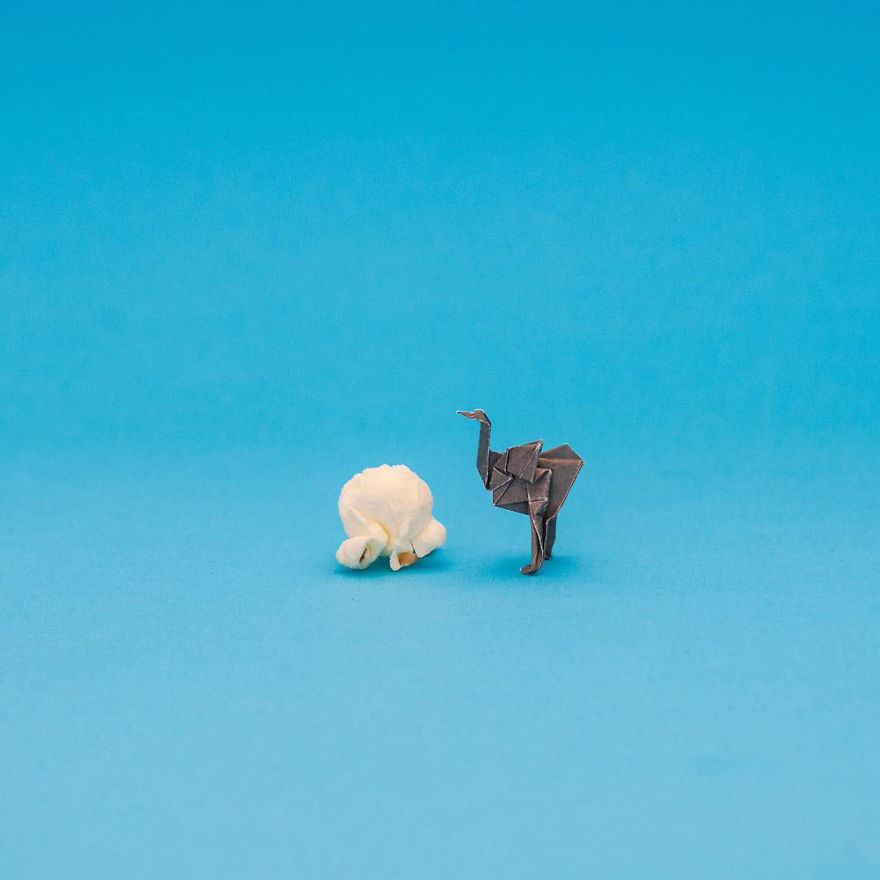 Miniature -Origami-Figures-Ross-Symons