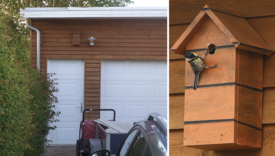 I Make Camouflage Birdhouses To Keep The City Birds Out Of Sight