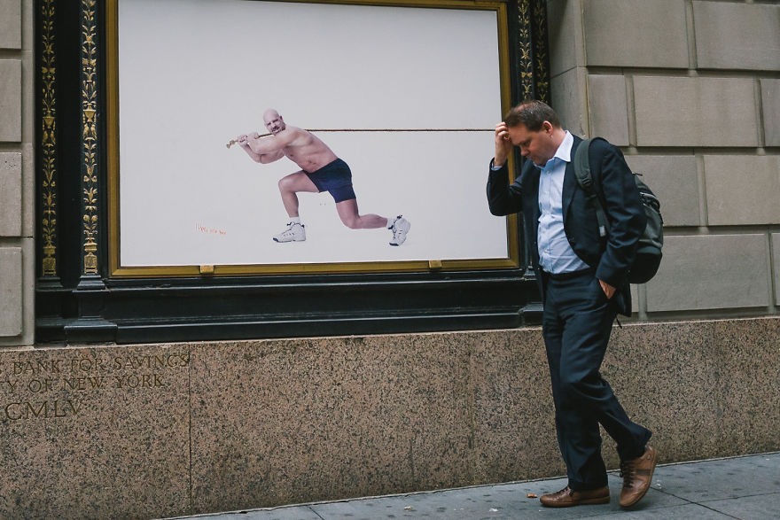 Amazing Candid Coincidences In Jonathan Higbee's New York Street Photography