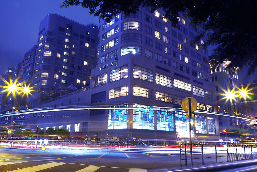 Light Trail Hong Kong