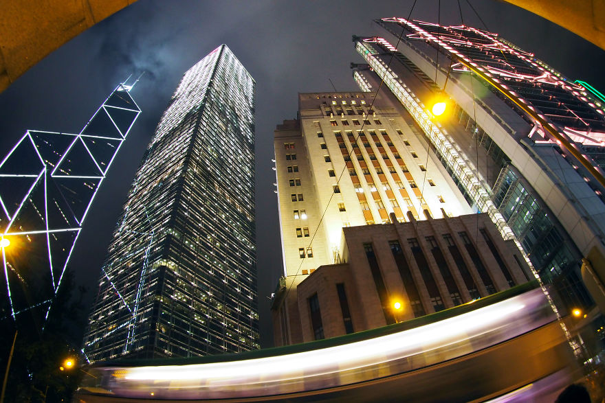 Light Trail Hong Kong
