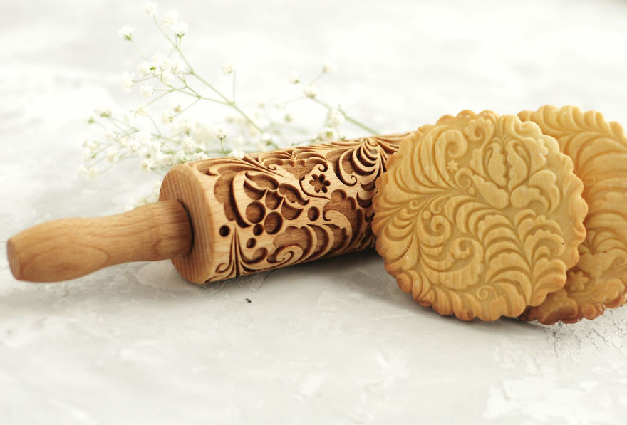 Rock’n’roll Your Gingerbread With Awesome Rolling Pins By Texturra