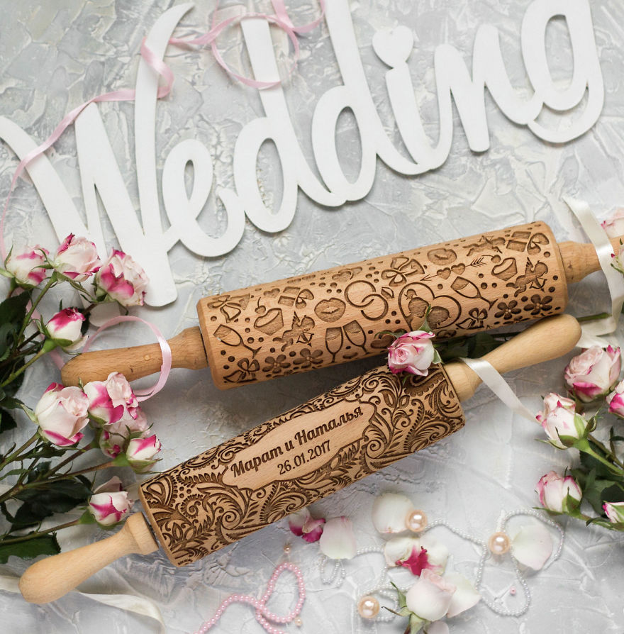 Rock’n’roll Your Gingerbread With Awesome Rolling Pins By Texturra