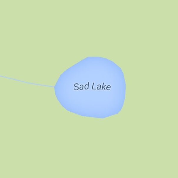 Sad Lake, Oregon, USA
