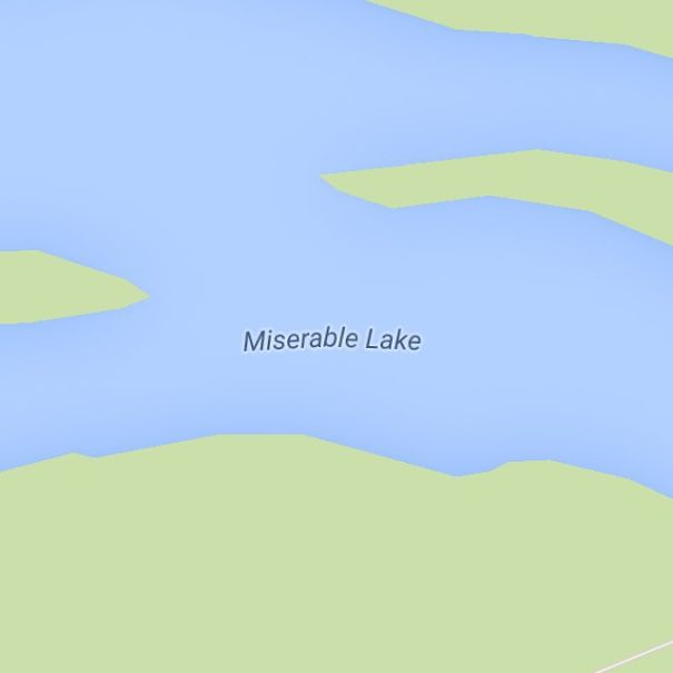 Miserable Lake, Banner Township, Illinois, USA