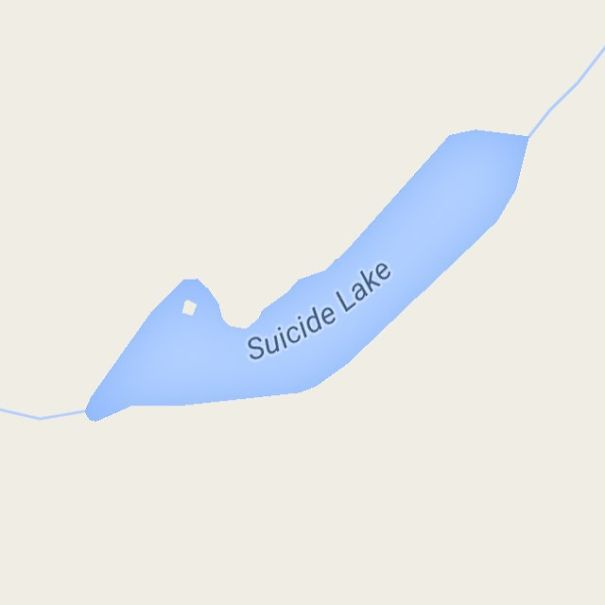 Suicide Lake, Wyoming, USA