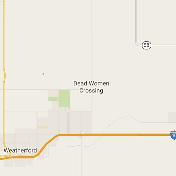 Dead Women Crossing, Oklahoma, USA