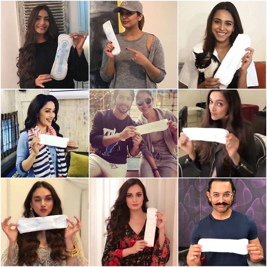 The #earthfriendly #padmanchallenge