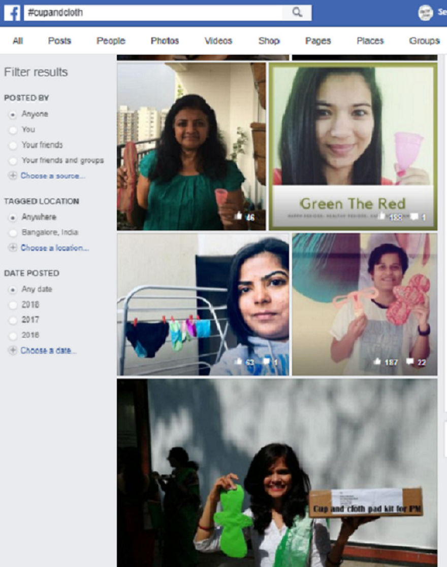 The #earthfriendly #padmanchallenge