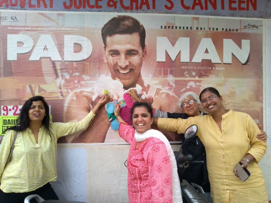 The #earthfriendly #padmanchallenge