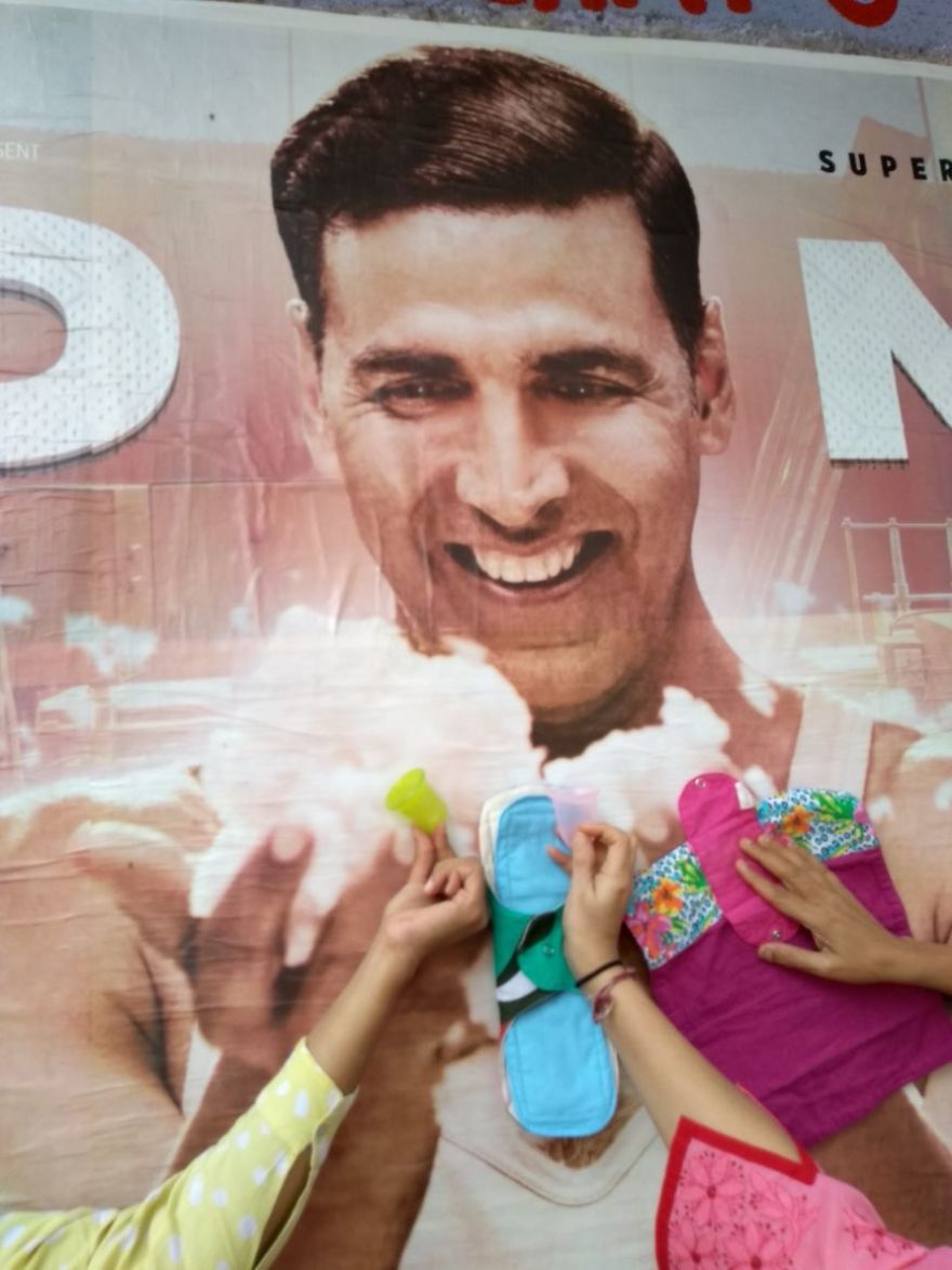 The #earthfriendly #padmanchallenge