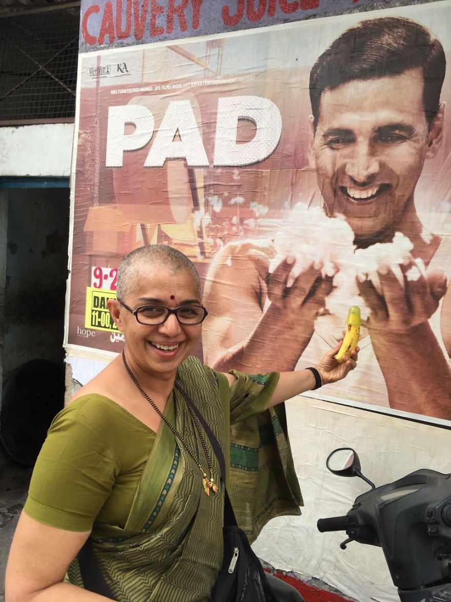 The #earthfriendly #padmanchallenge