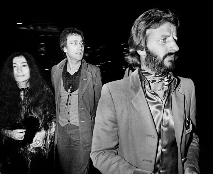 Ringo, John Lennon And Yoko, 1976