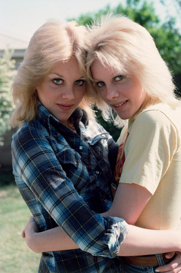 Cherie Currie And Secret Twin Sister, 1978