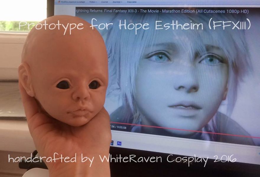 This Cosplayer Crafts Her Own Realistic Baby Dolls To Create Unique & New Cosplay Content