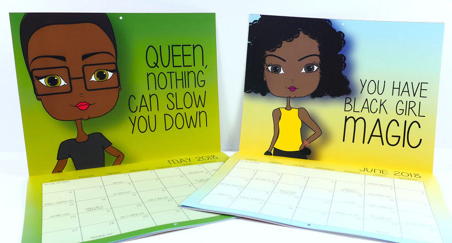 I Create Inspirational Calendars For Girls. I Create Inspirational Calendars For Girls.