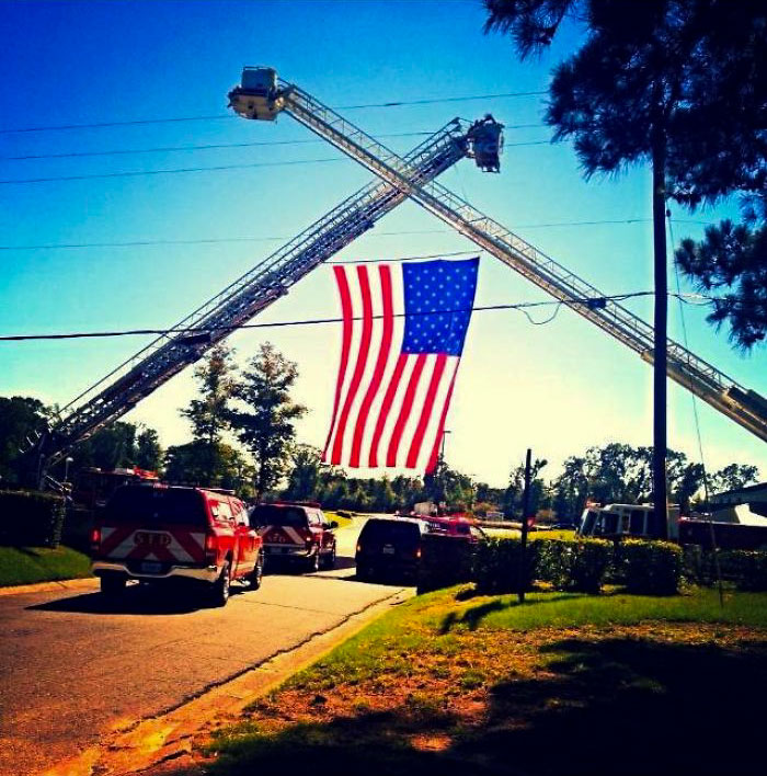 Fire Department Honoring My Dad At His Funeral